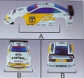OPEL Calibra DTM Karosserie , unlackiert