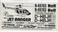 JET RANGER* Rarität aus den 80-iger Jahre