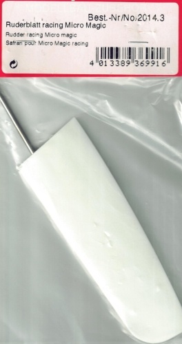 Ruderblatt für racing MICRO MAGIC