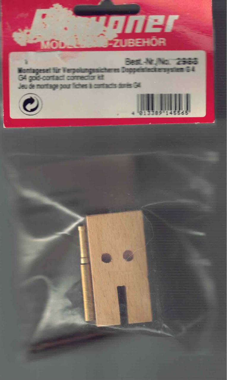 !Montageset zu G4 Doppelstecker