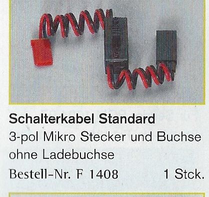 Schalterkabel Standard