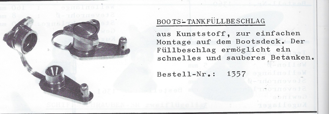 Boots-Tank-Beschlag