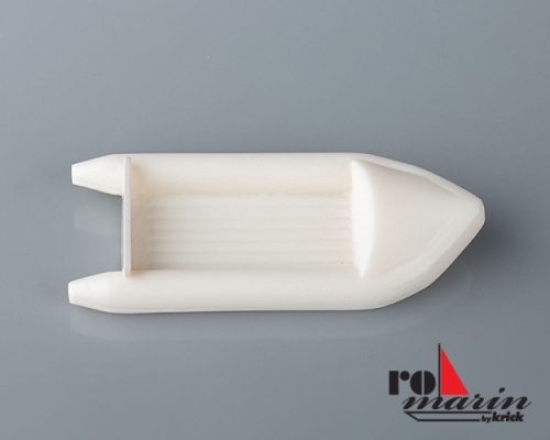 Schlauchboot mit Heckspiegel 1:20 * 95 X 45 mm