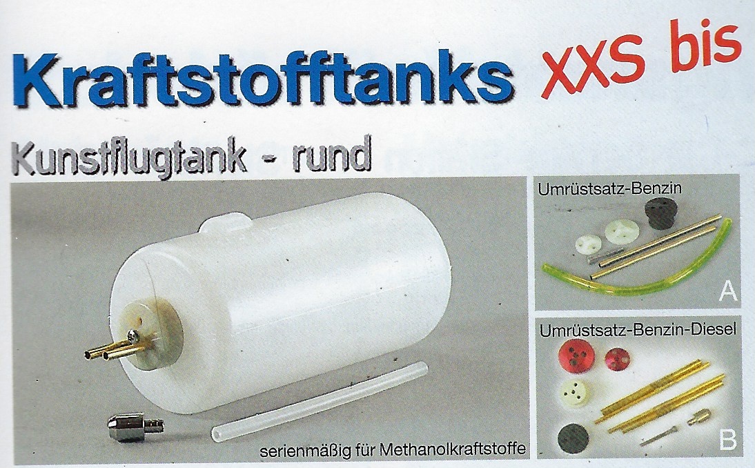 KUNSTFLUGTANK RUND 240 ML