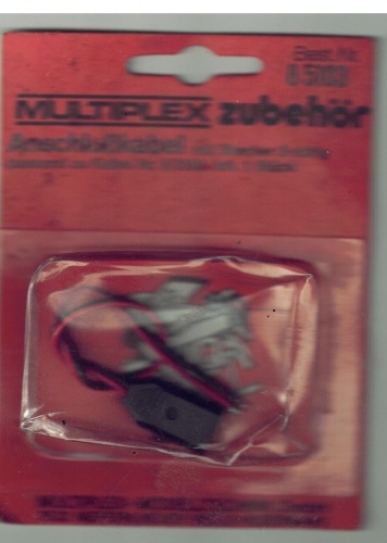 Anschlu&szlig;kabel mit Stecker 2-polig