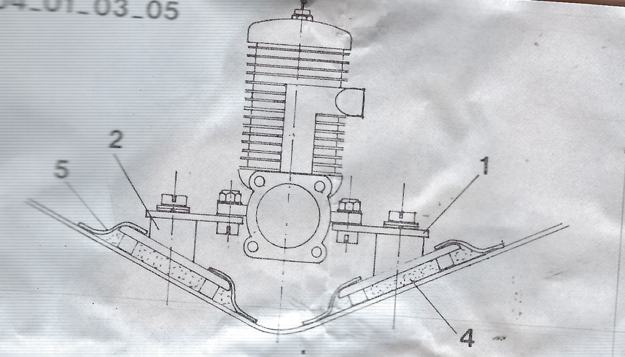 Motormontage Böcke f. 15ccm³ Verbrenner