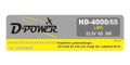 D-Power HD-4000mAh* 6S Lipo (22,2V) 30C - T-Stecker