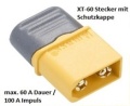 XT-60 Goldstecker m.Kappe, max. 60A *2-Stück