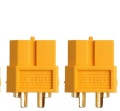 XT 60 3,5 mm Goldkontakte gelb - 2-Buchsen