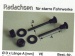 Radachsen für starre Fahrwerke 48x4