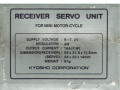 Receiver Servo Unit 27,255 MHZ